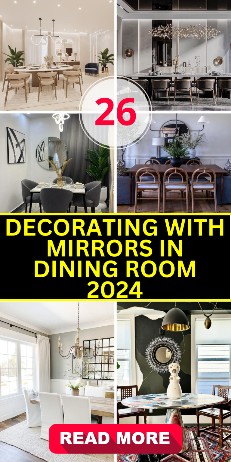 26 Unique Ways to Enhance Your Dining Room with Mirrors - placeideal.com