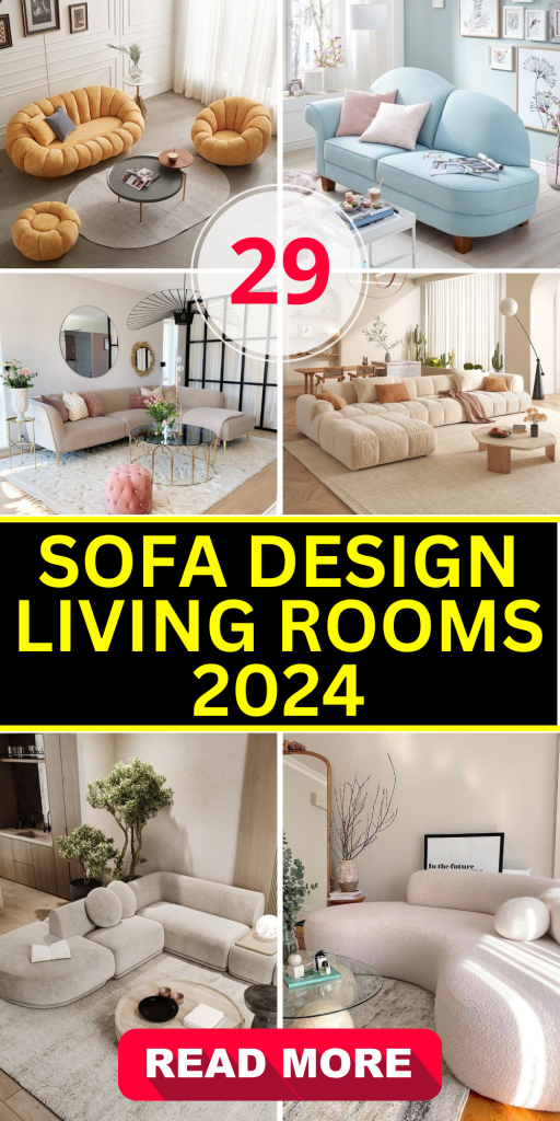 Explore 29 Sofa Design Trends for Stylish Living Rooms in 2024 ...