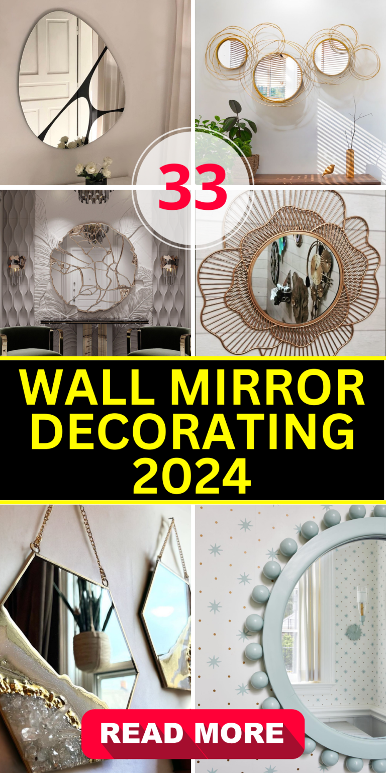 33 Wall Mirror Decorating Ideas to Transform Your Space - placeideal.com