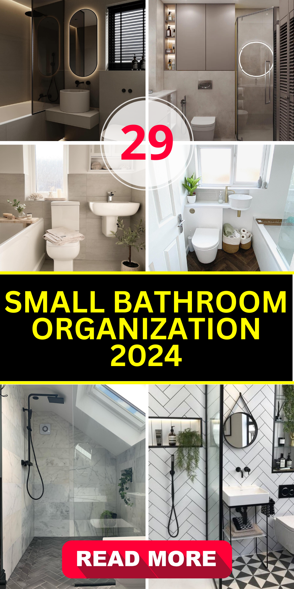 29 Small Bathroom Organization Ideas to Maximize Your Space ...