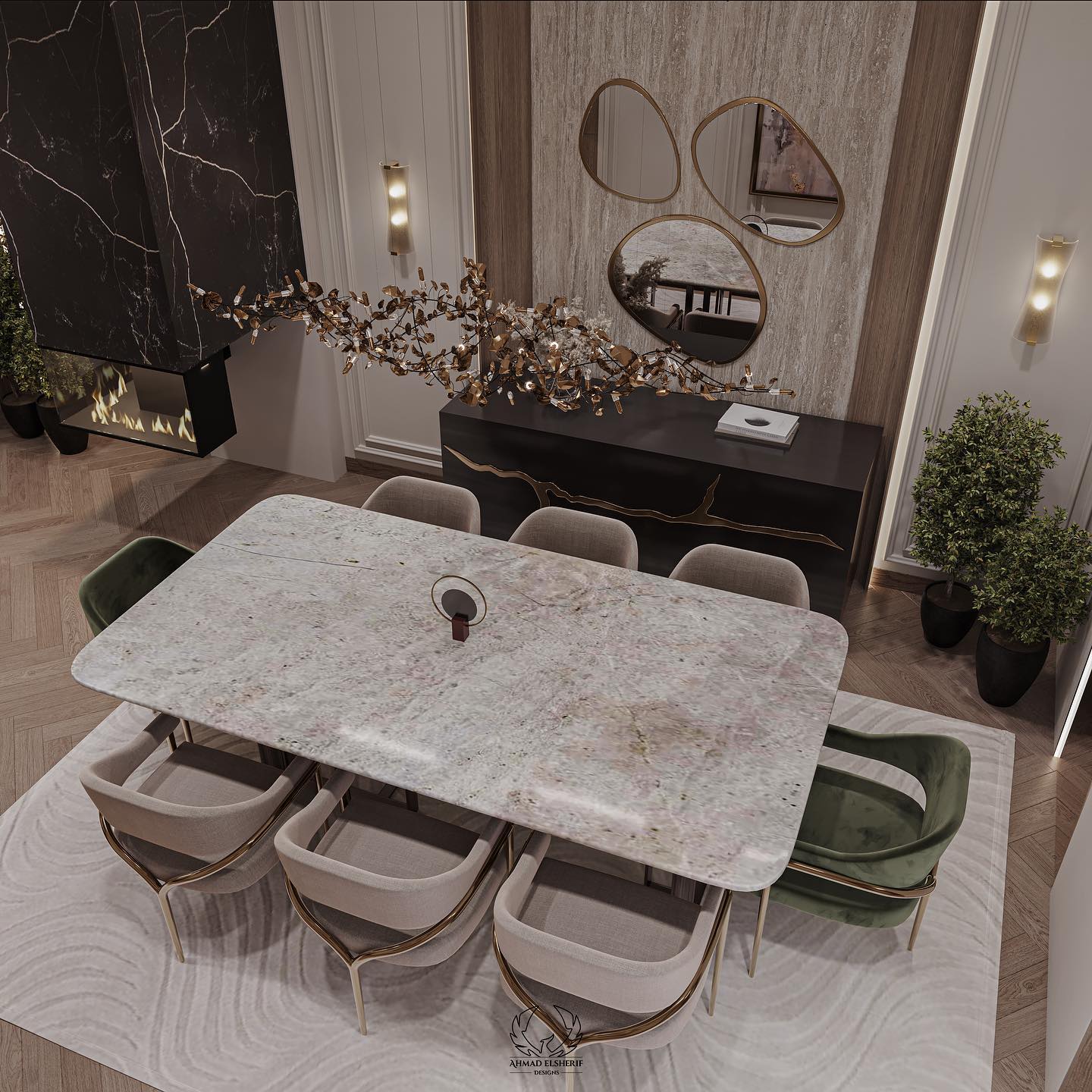 31 Unique Ways to Enhance Your Dining Room with Mirrors - placeideal.com