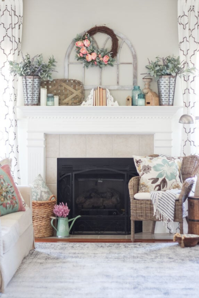 Revitalizing Your Space: Fresh Mantel Decor Ideas for Spring ...