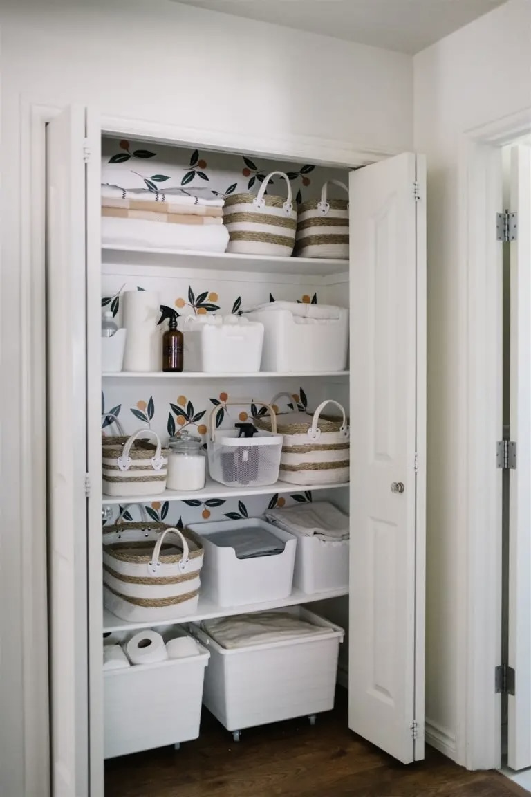 30 Hallway Linen Closet Organization Ideas - Maximize Your Space ...