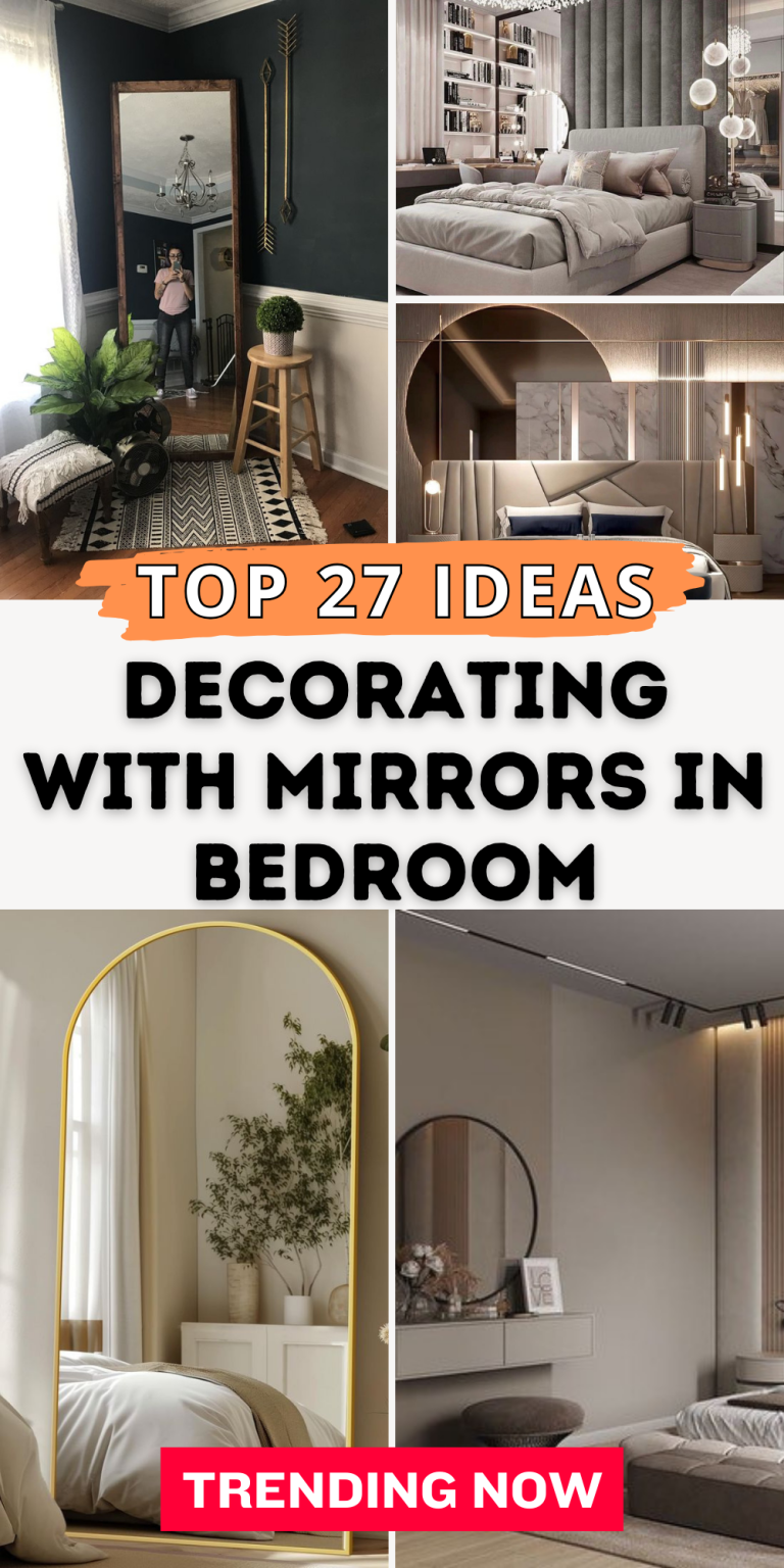 27 Innovative Bedroom Mirror Designs for 2025: Elevate Your Decor ...