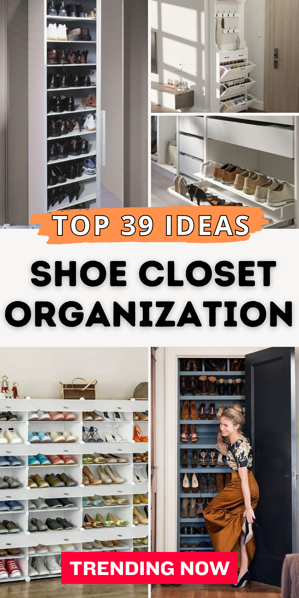 39 Shoe Closet Organization Ideas for Chic & Tidy Spaces - placeideal.com