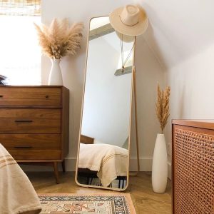 35 Trending Standing Mirror Decorating Ideas for Modern Homes ...