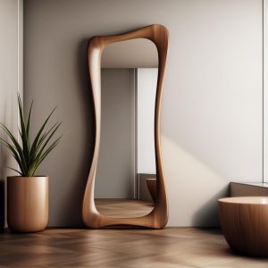 35 Trending Standing Mirror Decorating Ideas for Modern Homes ...