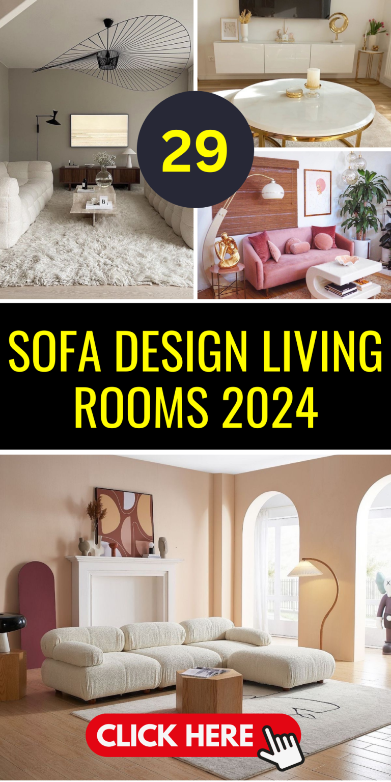 Explore 29 Sofa Design Trends for Stylish Living Rooms in 2024 ...