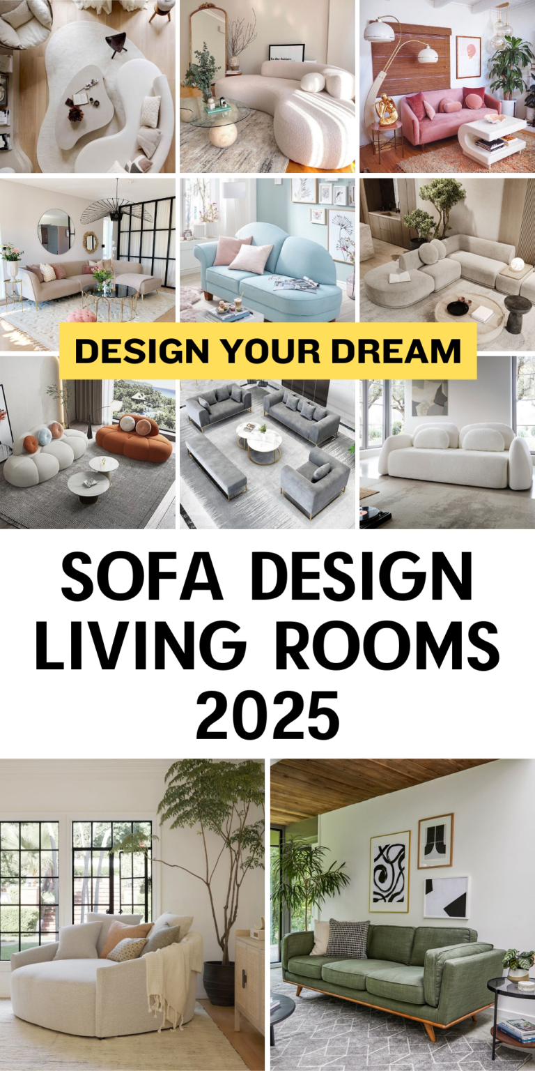 Explore 39 Sofa Design Trends for Stylish Living Rooms - placeideal.com