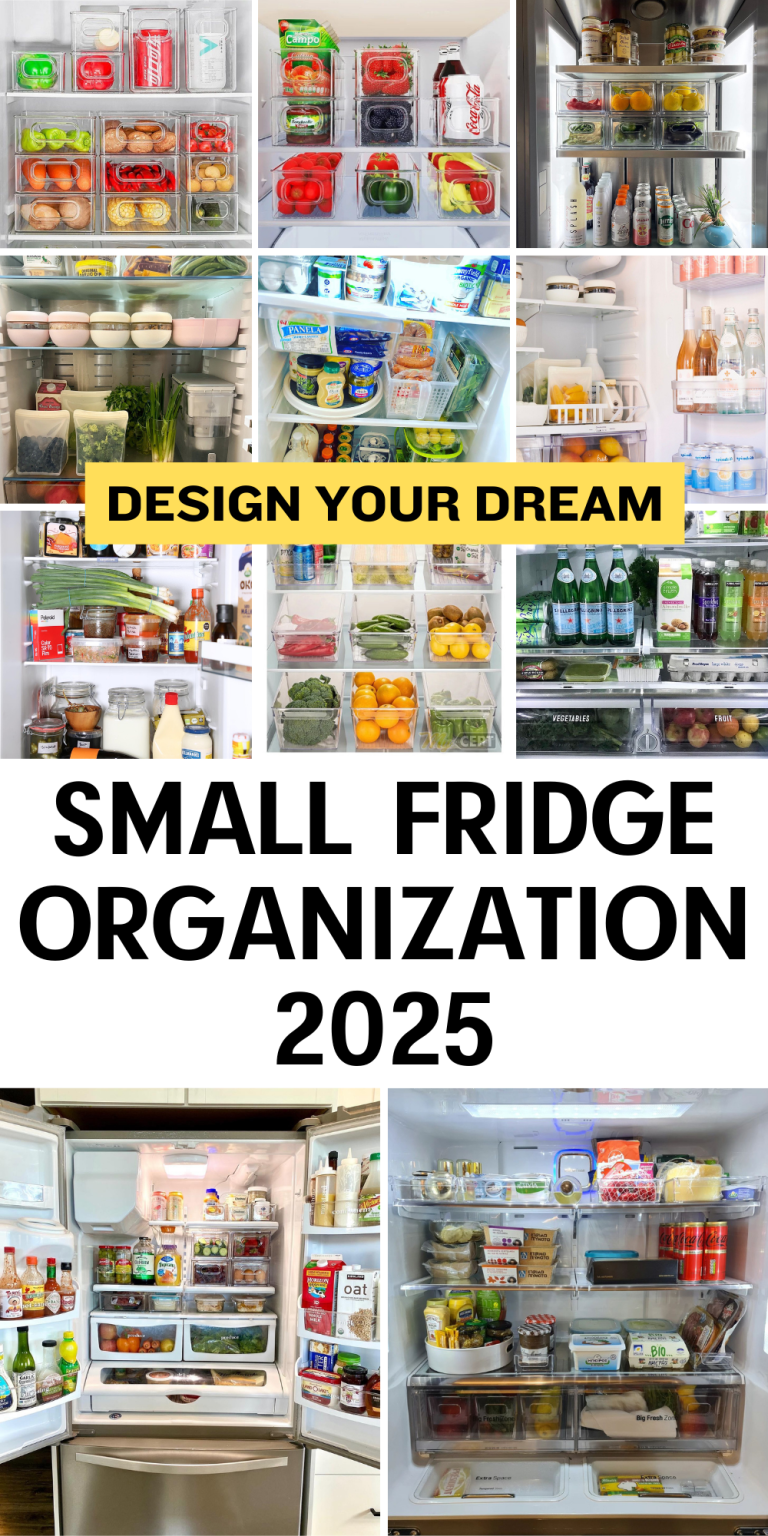 35 Small Fridge Organization Hacks for 2025: Maximize Your Space ...