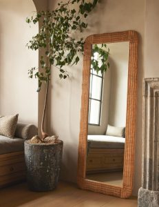 35 Trending Standing Mirror Decorating Ideas for Modern Homes ...