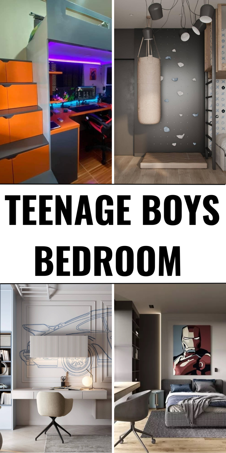 35 Teenage Boys Bedroom Ideas for Stylish & Cool Spaces - placeideal.com