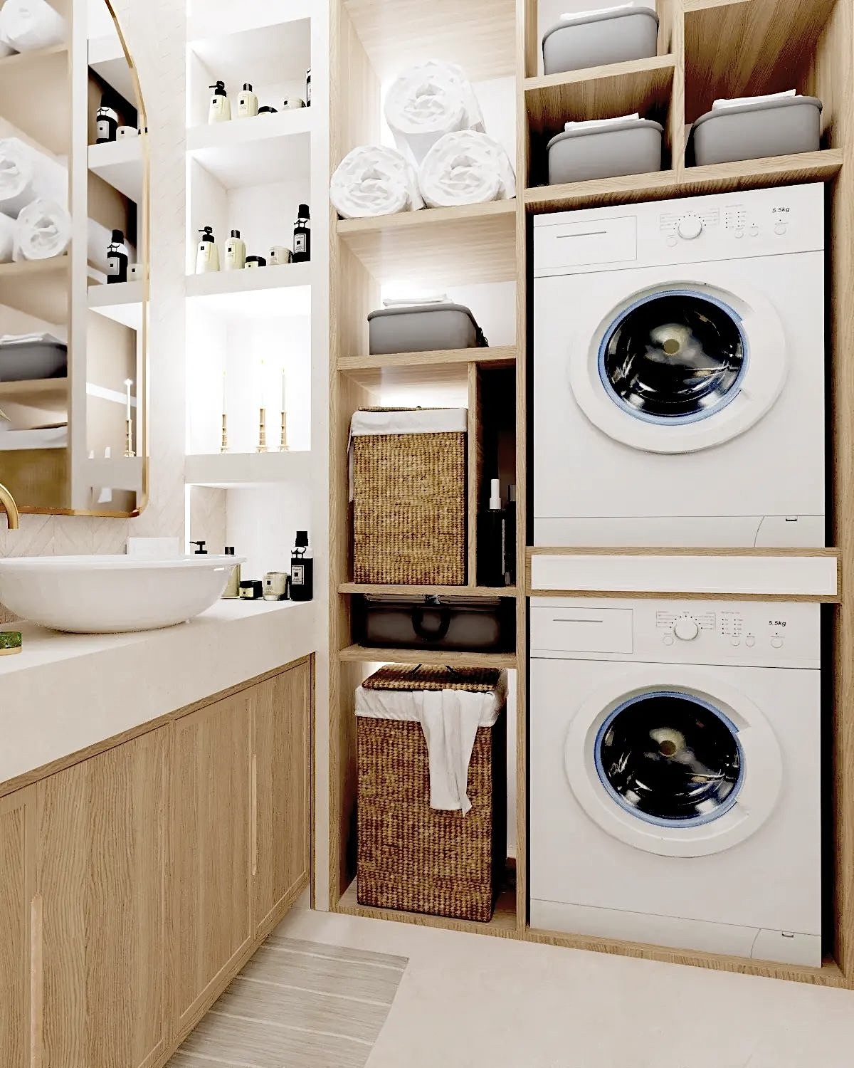 27 Chic Bathroom Linen Closet Organization Ideas for 2025 Homes ...