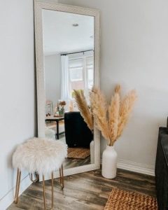 35 Trending Standing Mirror Decorating Ideas for Modern Homes ...