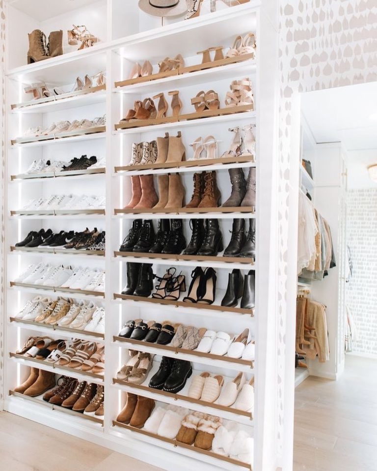 34 Shoe Closet Organization Ideas for Chic & Tidy Spaces - placeideal.com