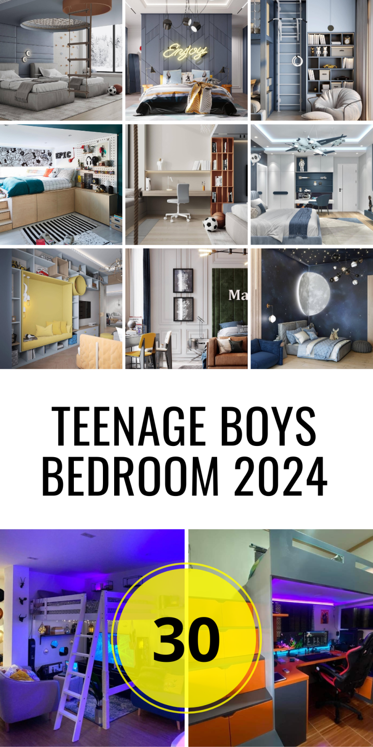 30 Teenage Boys Bedroom Ideas for Stylish & Cool Spaces