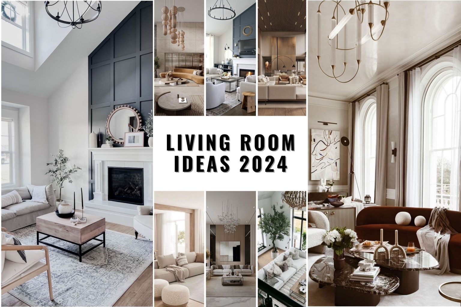 Transform Your Space: 23 Living Room Ideas 2024 for Modern Homes ...