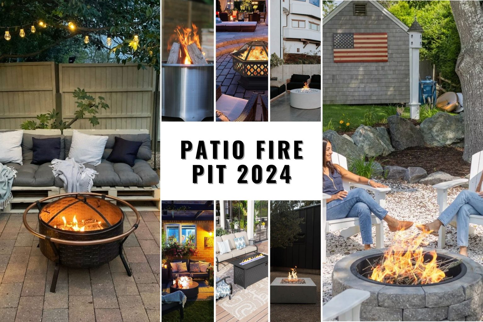 Top 23 Patio Fire Pit Designs 2024 - Modern & Cozy Backyard Ideas