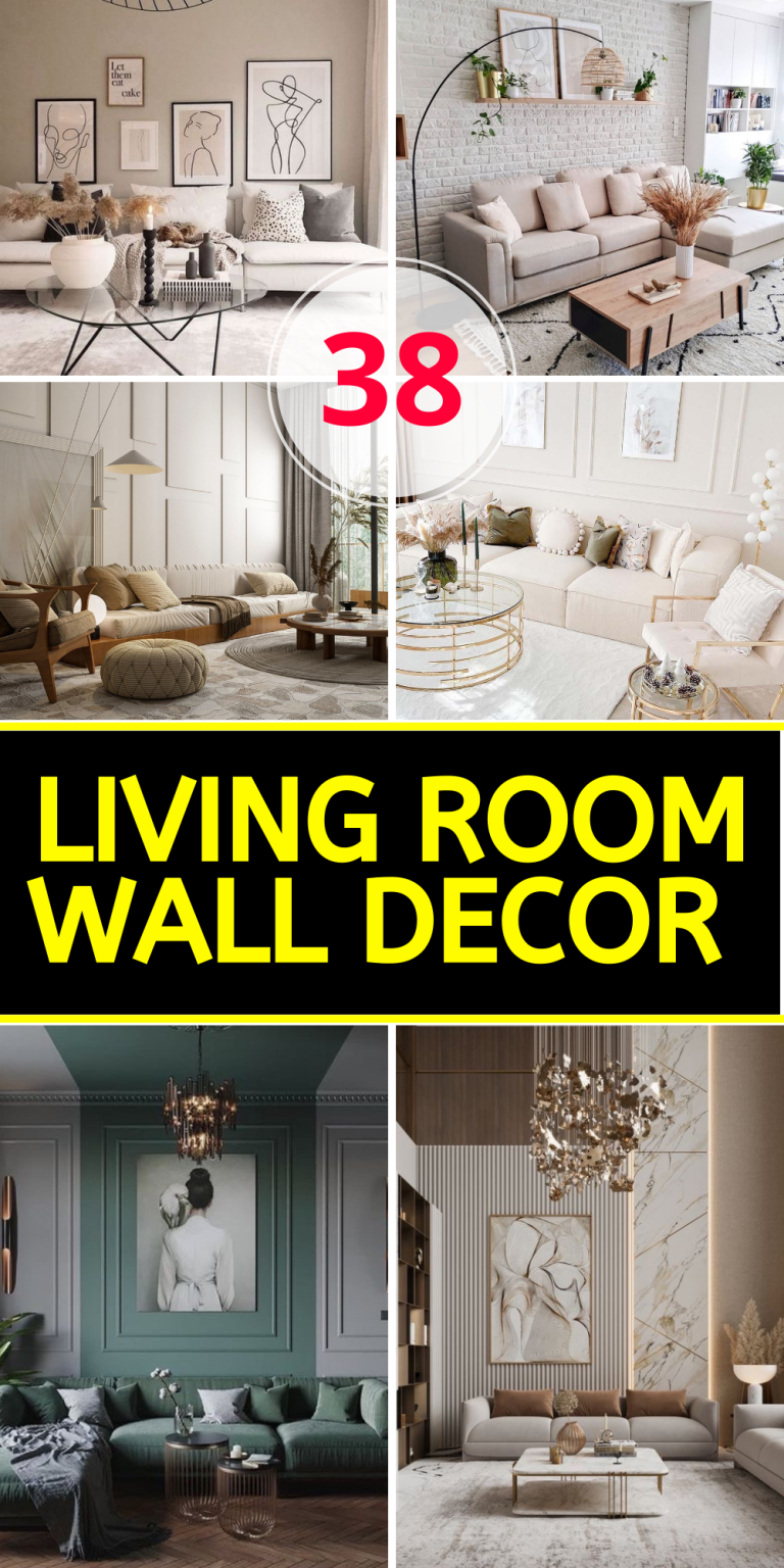 38 Living Room Wall Decor Trends to Refresh Your Space - placeideal.com