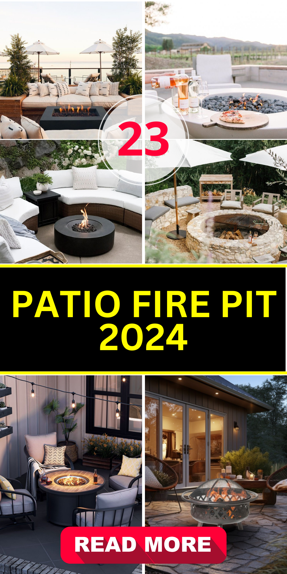 Top 23 Patio Fire Pit Designs 2025 - Modern & Cozy Backyard Ideas ...