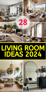 Transform Your Space: 28 Living Room Ideas 2024 for Modern Homes ...