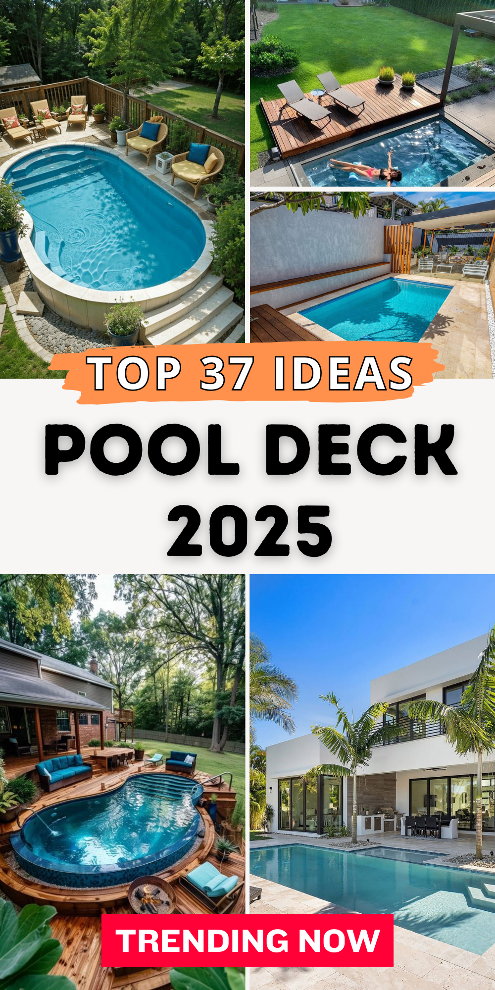 37 Stunning Pool Deck Ideas 2025: Transform Your Backyard Oasis ...
