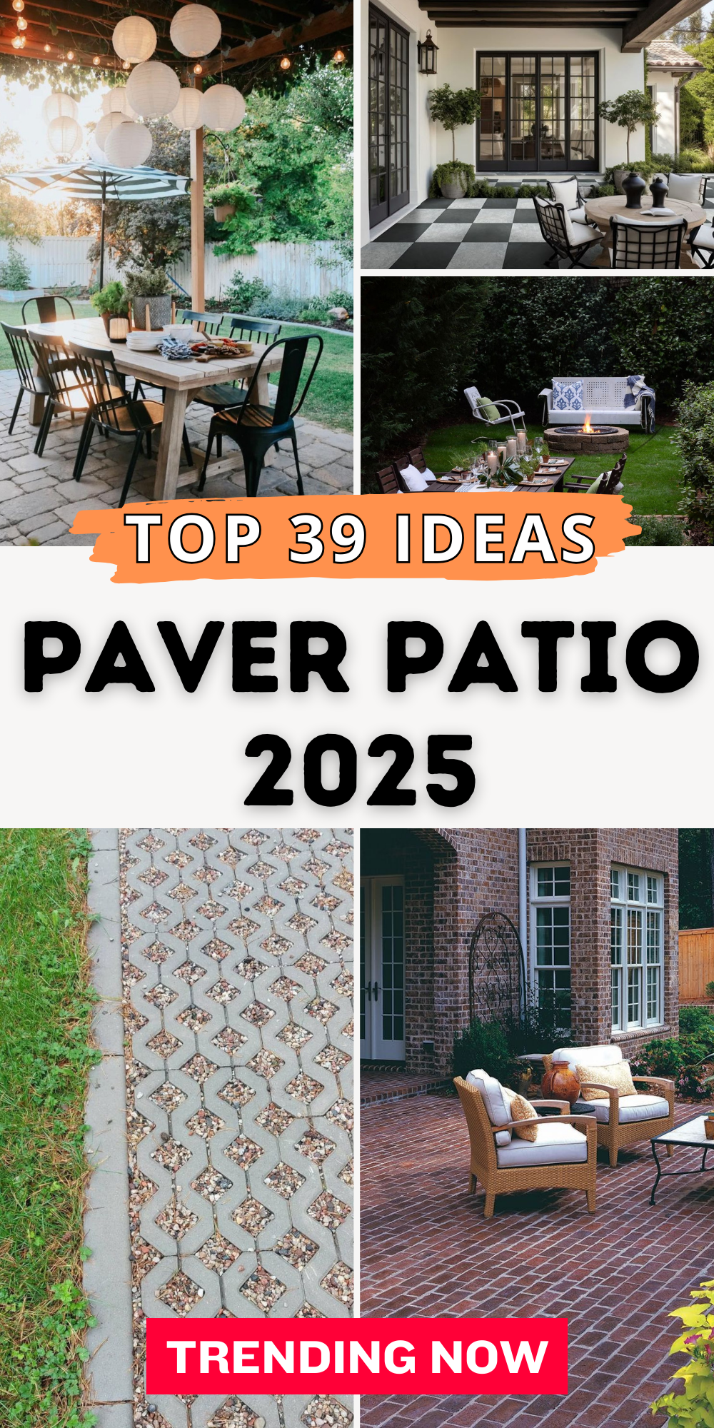 Explore 39 Paver Patio Designs: Top Outdoor Trends 2025 - placeideal.com