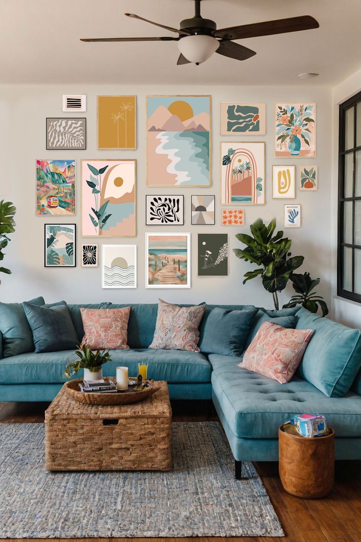 43 Living Room Wall Decor Trends to Refresh Your Space - placeideal.com