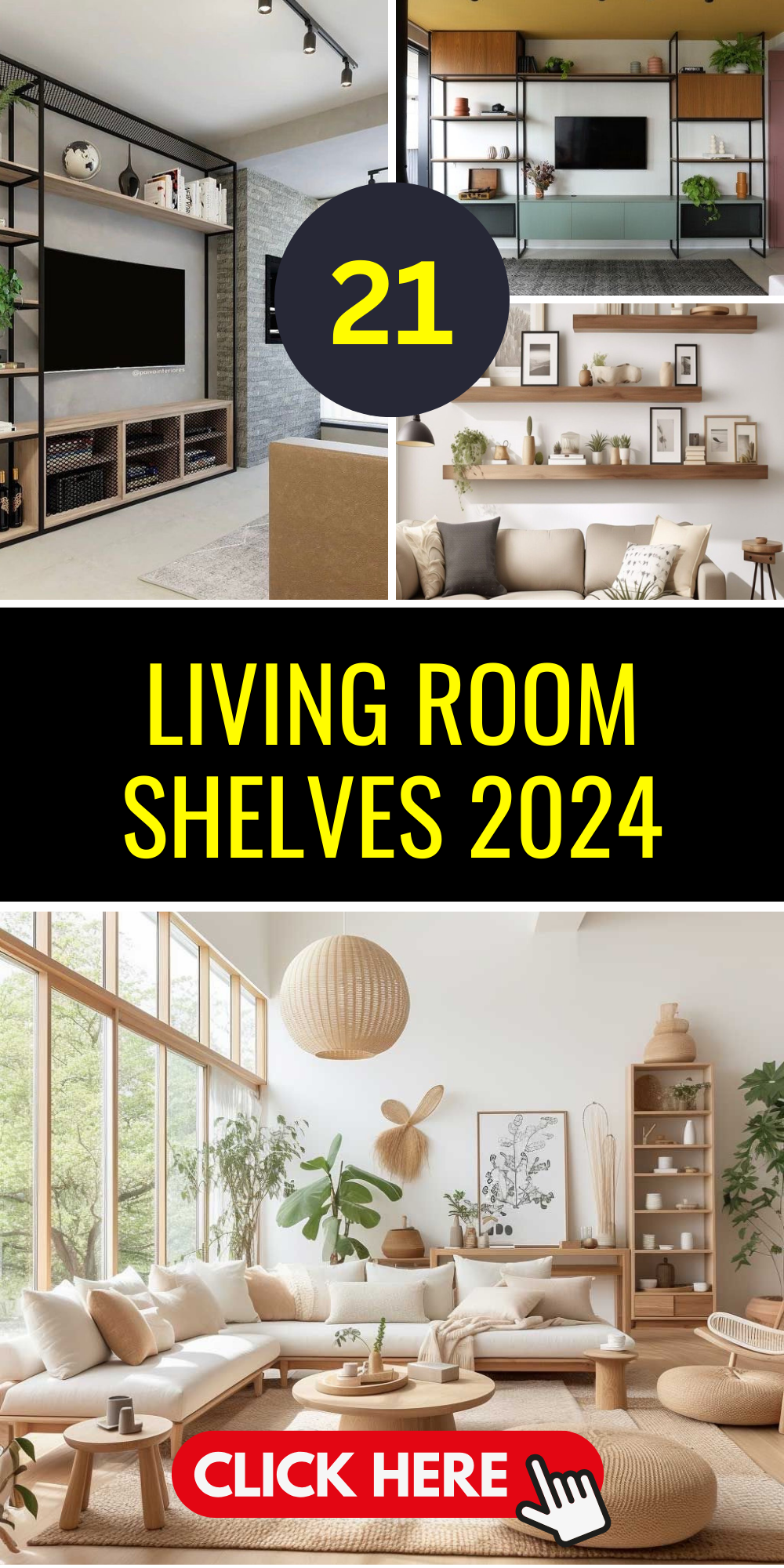 21 Top Living Room Shelves 2024 Stylish Functional Design Ideas 4 2