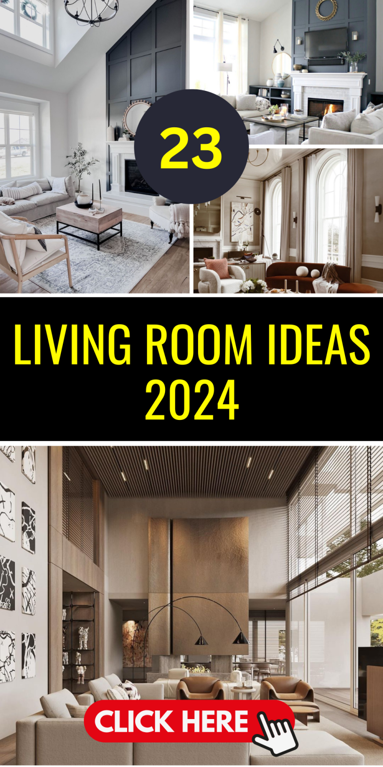 Transform Your Space: 23 Living Room Ideas 2024 for Modern Homes ...