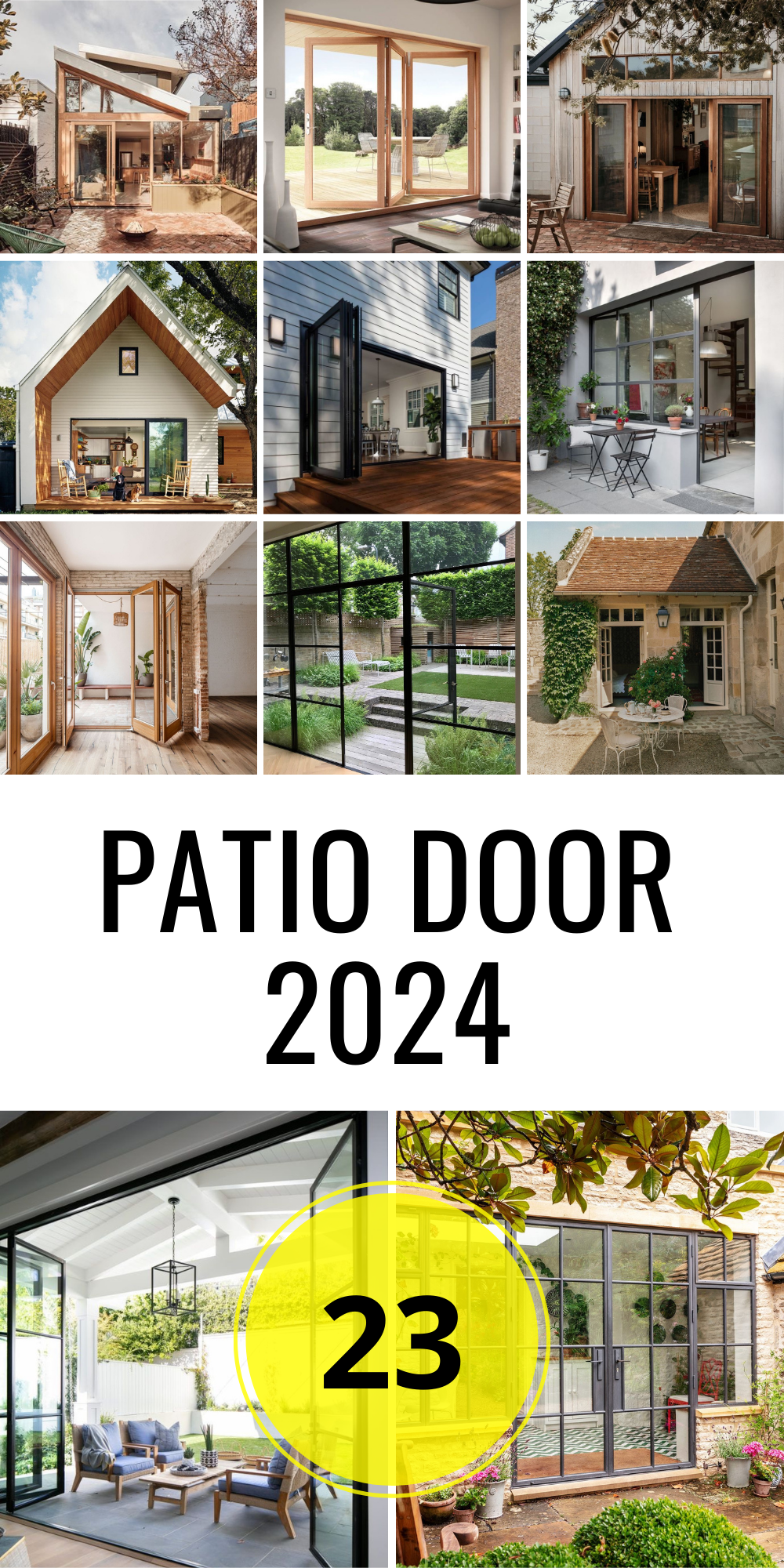 Explore 23 Patio Door Designs 2025: Modern Elegance Meets Functionality ...