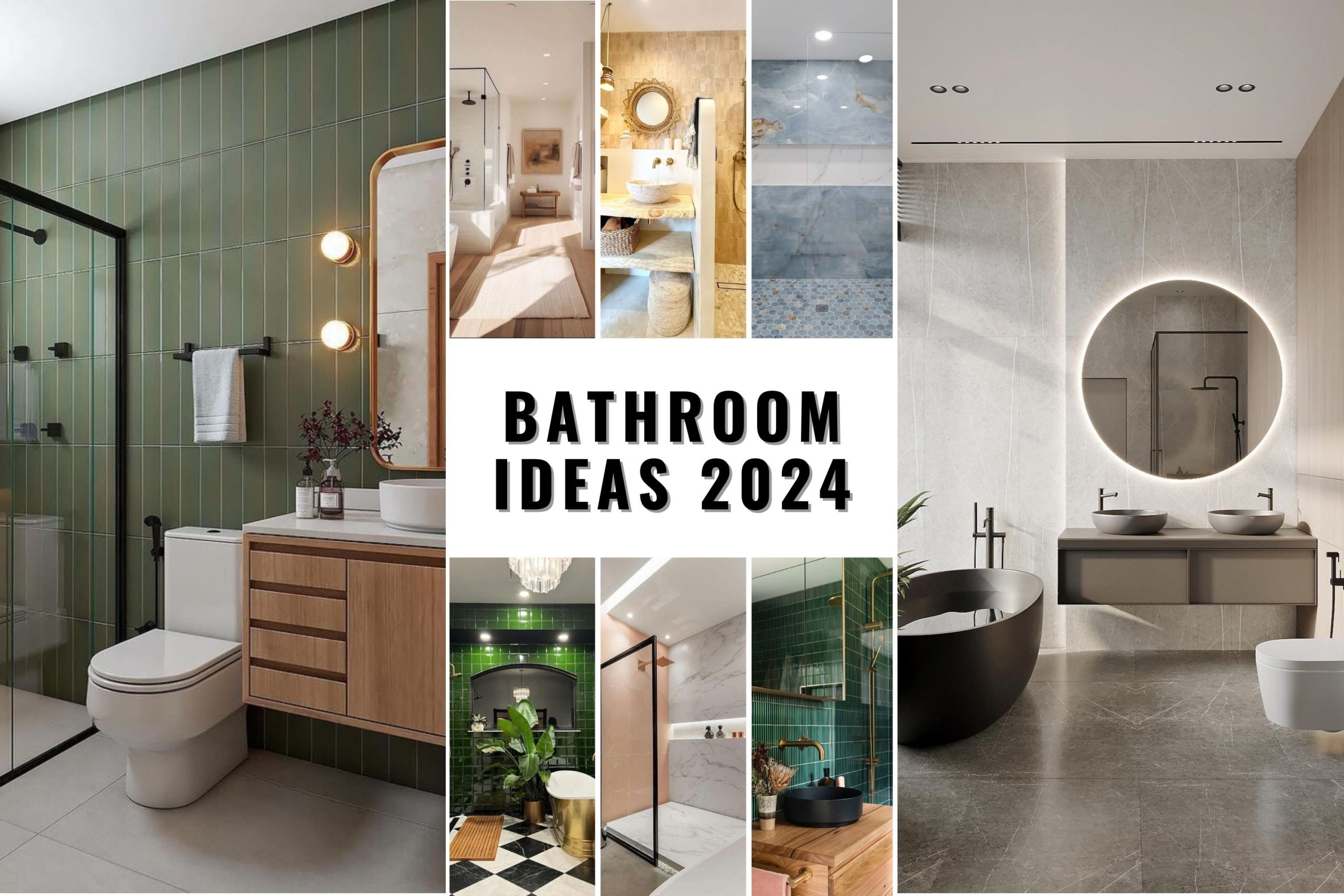 36 Inspiring Bathroom Ideas 2024: Modern Designs to Transform Your ...