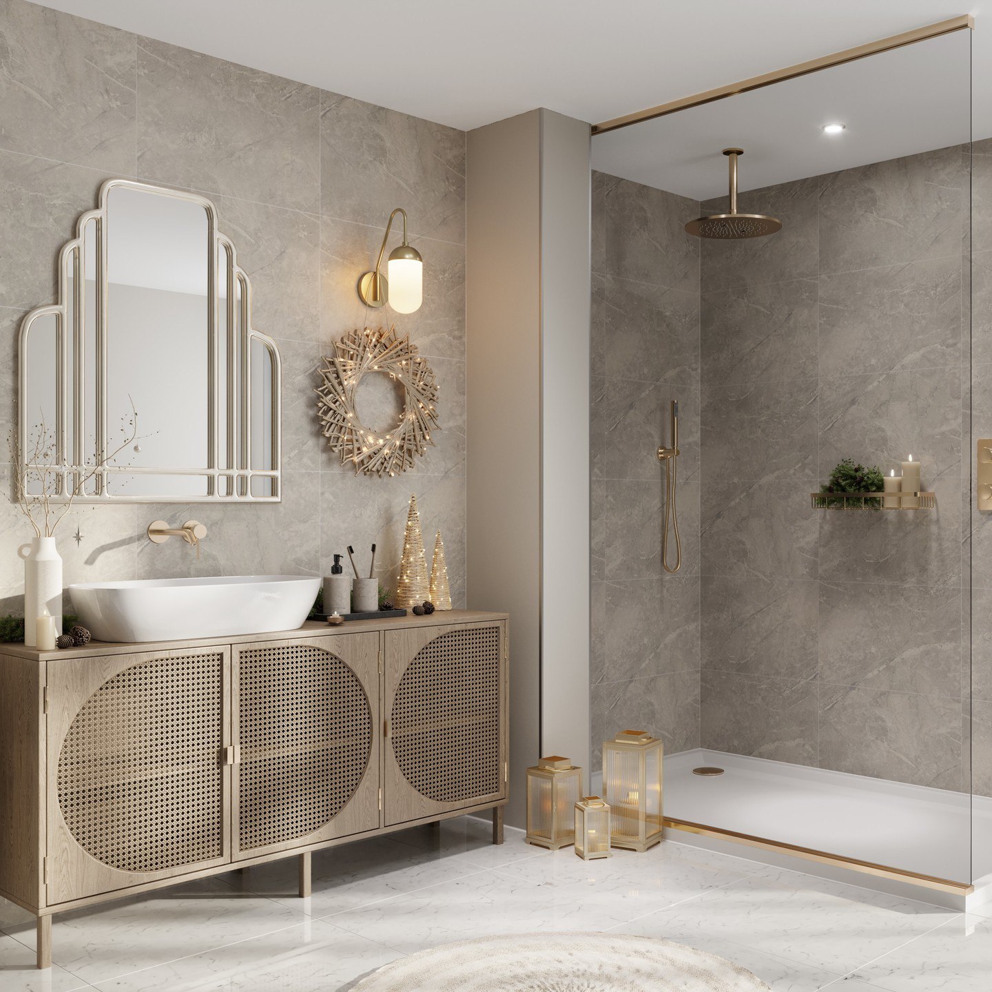 35 Grey Bathroom Ideas: Elevate Your Home with Chic Designs ...