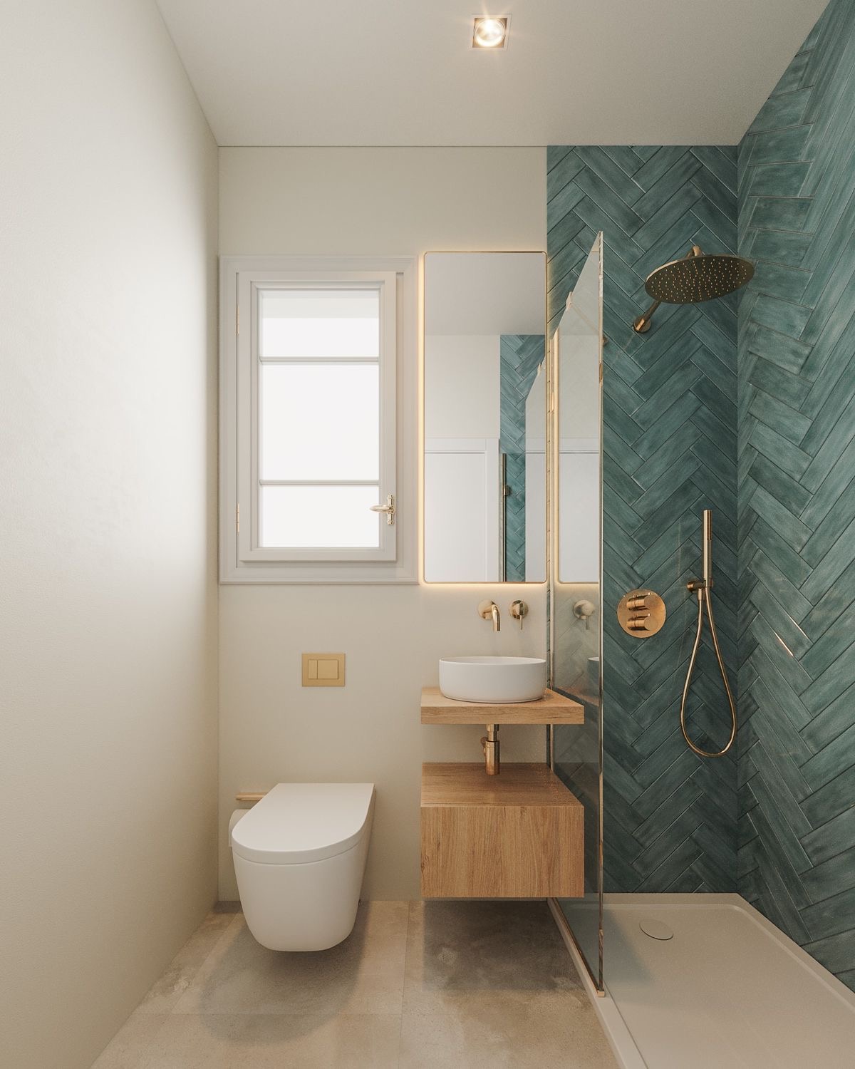 39 Creative Narrow Bathroom Ideas to Transform Your Space - placeideal.com