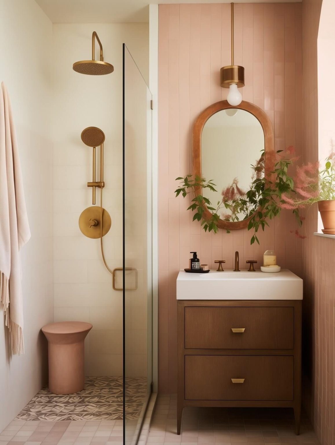 39 Creative Narrow Bathroom Ideas to Transform Your Space - placeideal.com