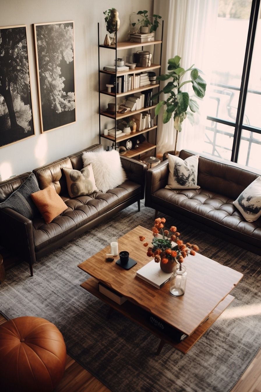 46 Leather Sofa Living Room Ideas for Timeless Elegance | Deco Trends ...
