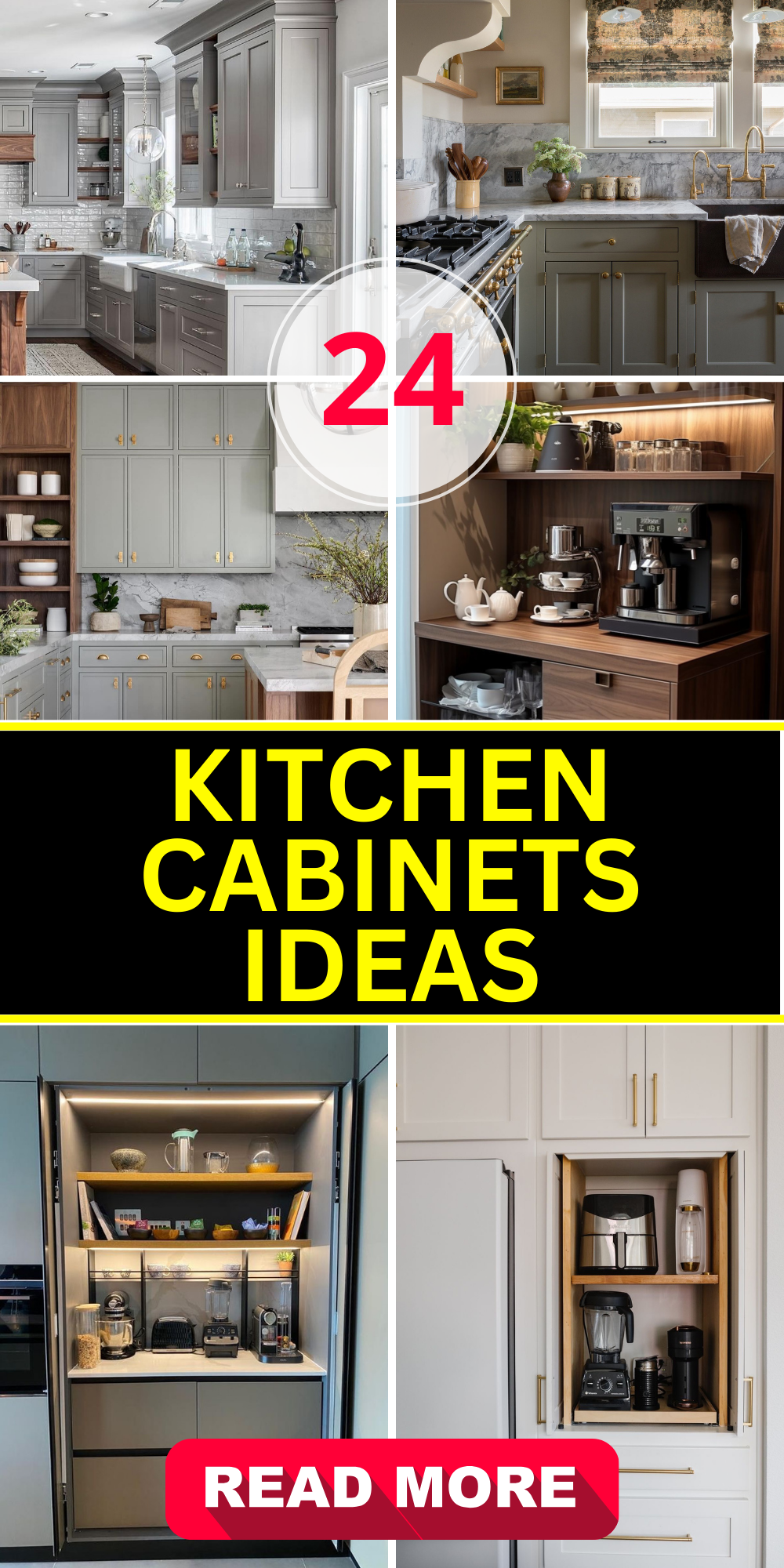 Top 24 Kitchen Cabinets Ideas - Inspire Your 2024 Home Redesign ...