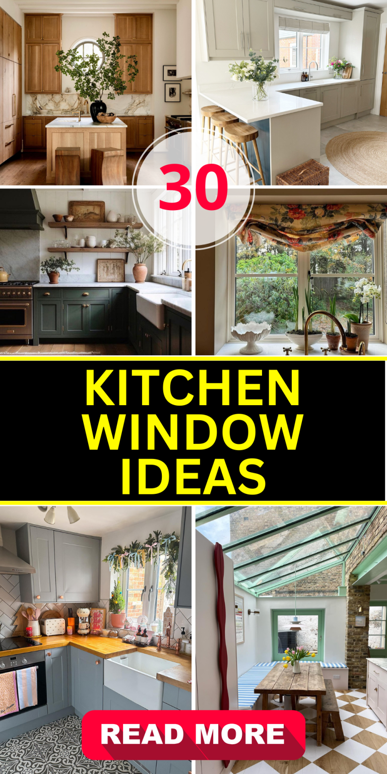 Top 30 Kitchen Window Ideas: Transform Your Space | Lively & Functional ...