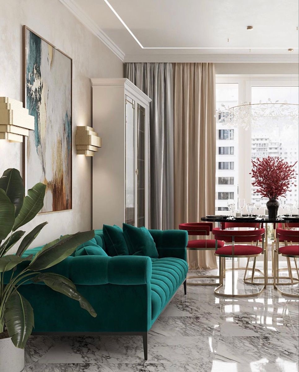 Green Sofa Magic: 39 Vibrant Living Room Ideas to Refresh Your Home ...