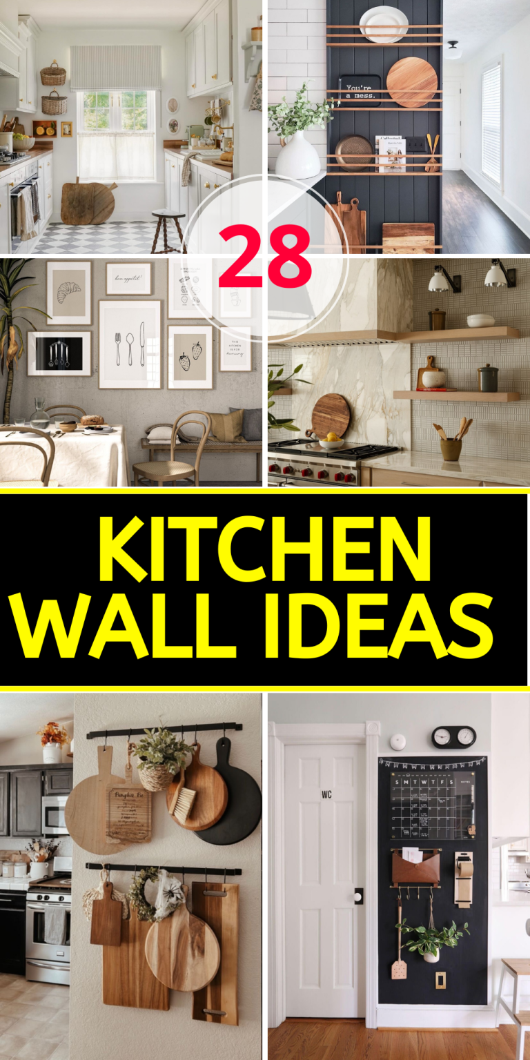 28 Kitchen Wall Ideas: Transform Your Space with Unique Styles ...