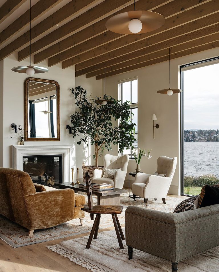 27 Island Living Room Inspirations for Tranquil Home Decor - placeideal.com