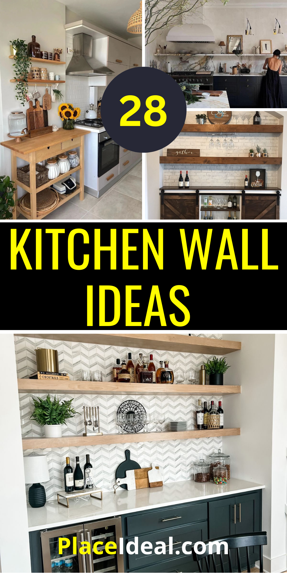 gallery wall ideas for kitchens: 27 stylish ways to... 28 Kitchen Wall Ideas: Transform Your Space with Unique Styles ...