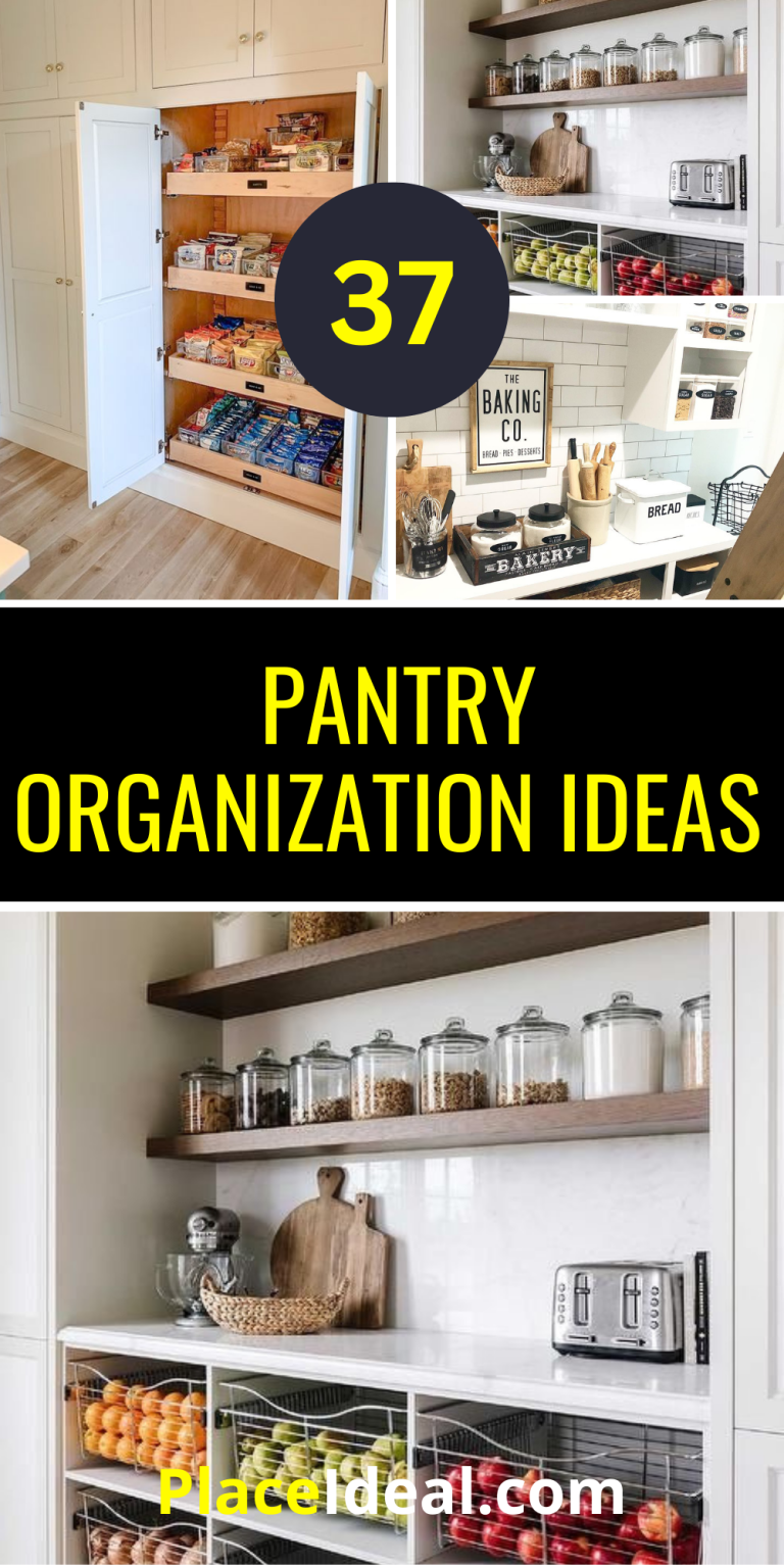 37 Pantry Organization Ideas for Ultimate Kitchen Harmony - placeideal.com