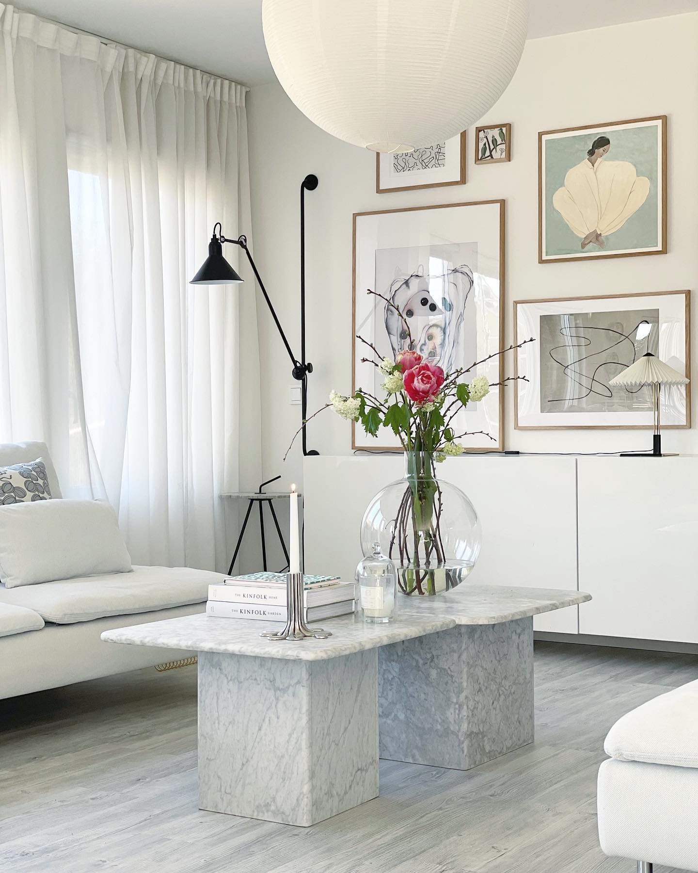 View of 38 White Living Room Inspirations for Timeless Home Decor - placeideal.com