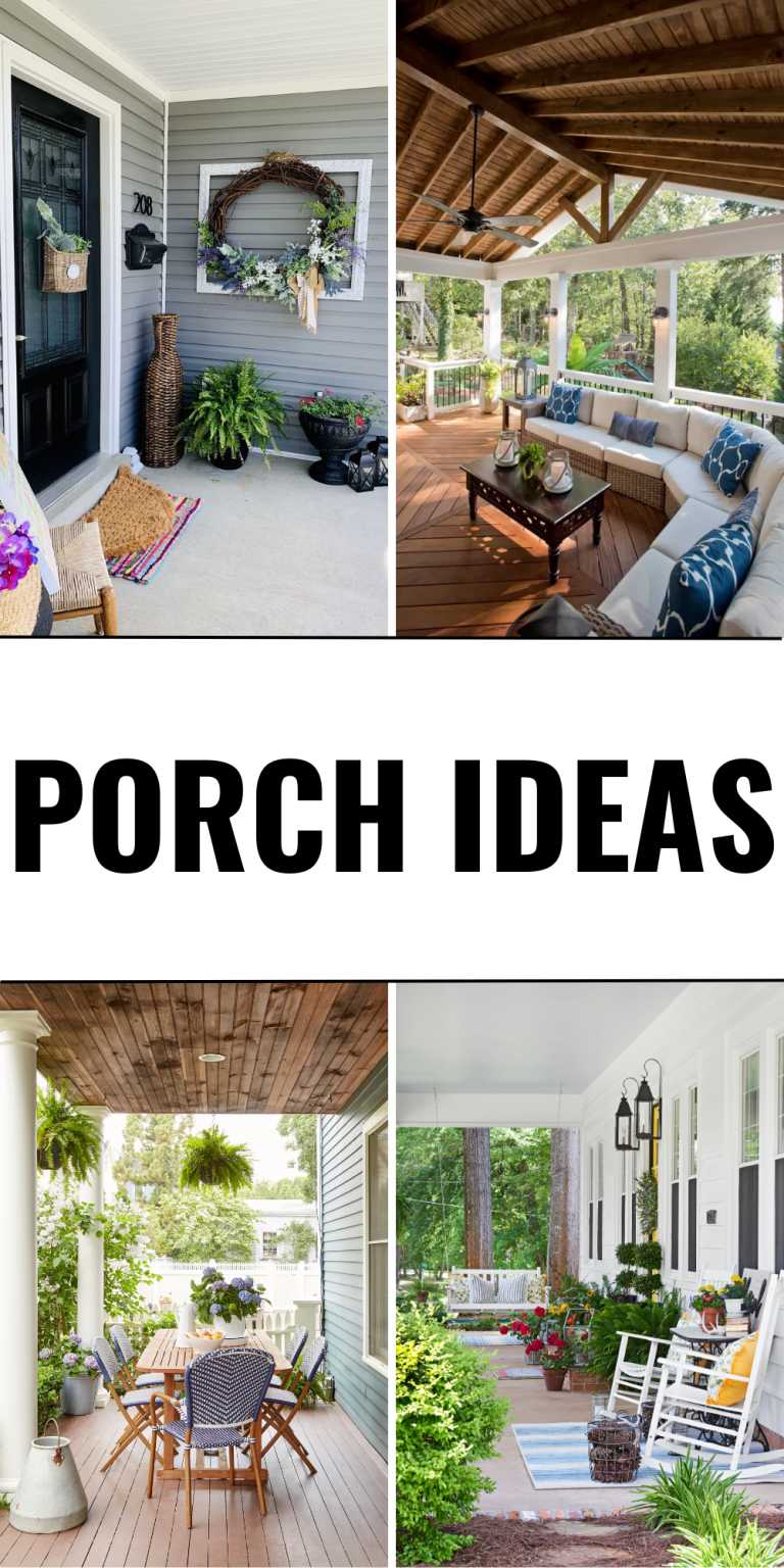 31 Porch Ideas to Revitalize Your Home's Entryway Charm & Style ...