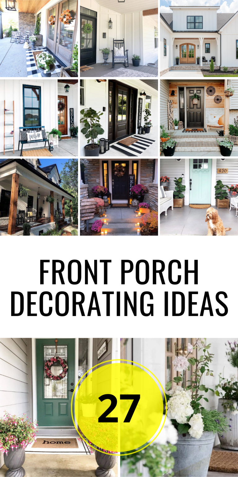 27 Front Porch Decorating Ideas: Transform Your Entryway with Style ...