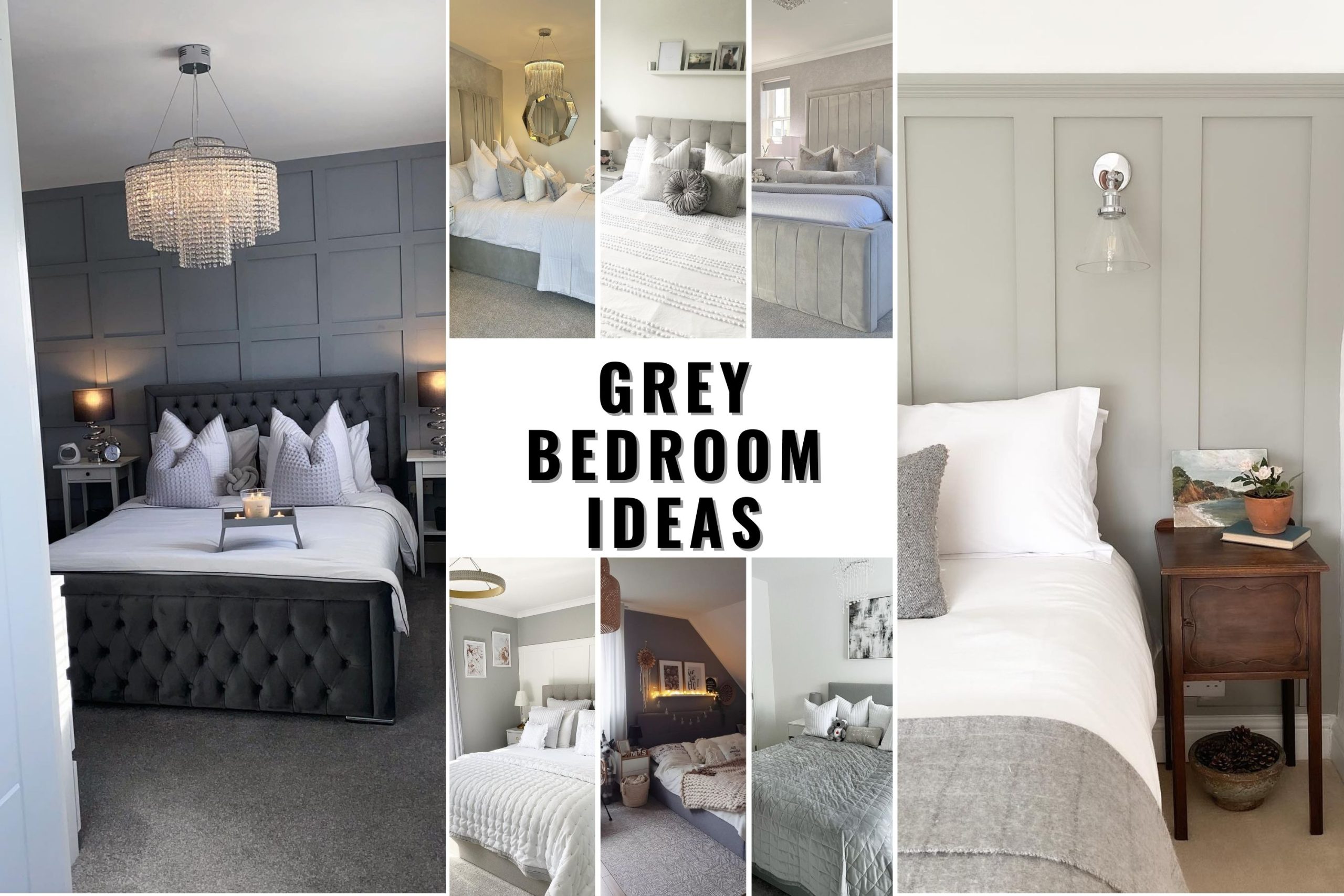 30 Grey Bedroom Ideas for a Trendy and Relaxing Retreat | Design Inspo ...