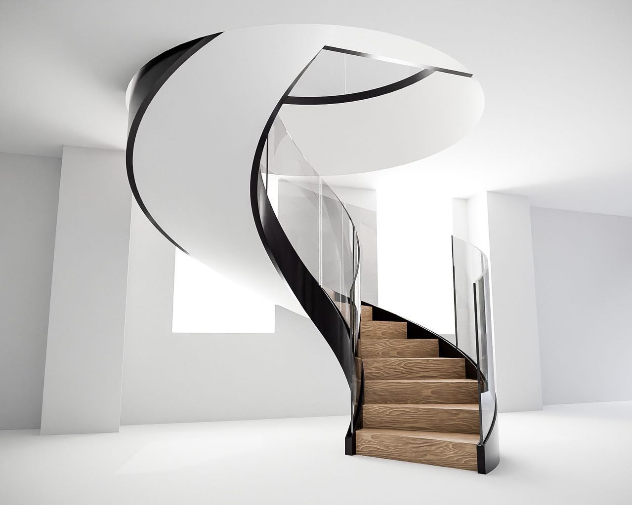 29 Glass Staircase Ideas: Elegance Meets Modern Design - placeideal.com