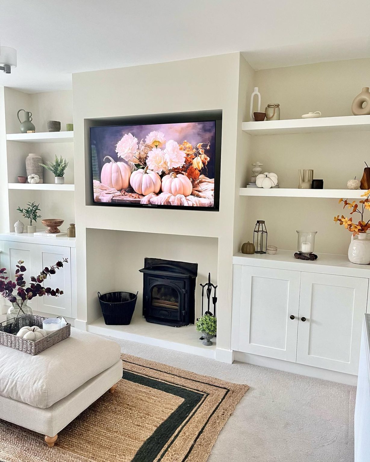38 Fireplace Ideas with TV: Ultimate Living Room Enhancements ...