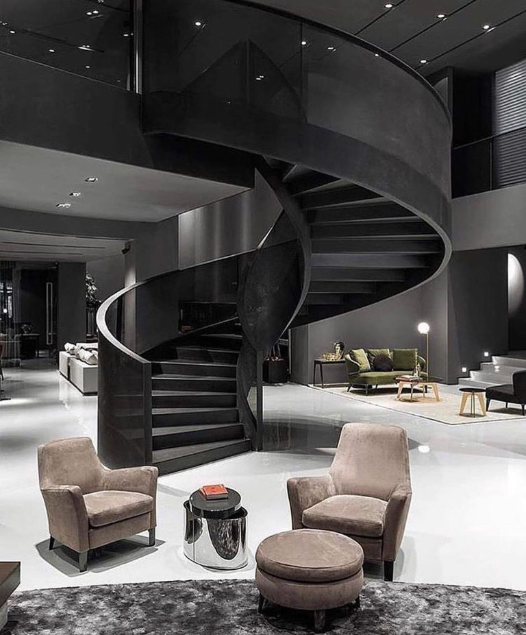 27 Dark Staircase Ideas - Transform Your Home with Elegant Designs ...